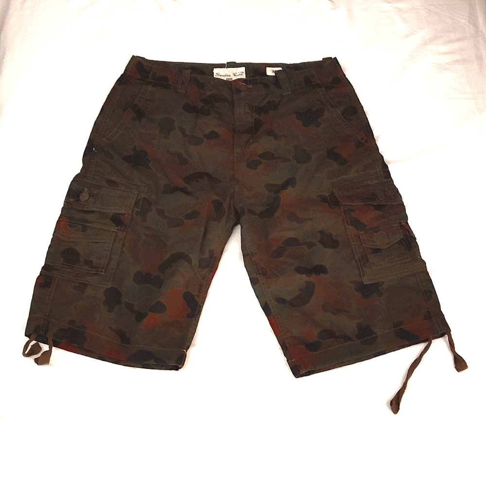 Smoke Rise Men's Cargo "Camo" Shorts